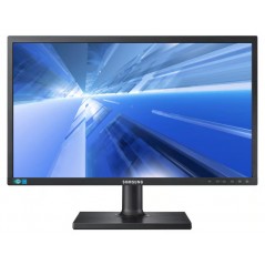 Skärmar begagnade - Samsung 24" S24C650BW Full HD (16:10) LED-skärm med ergonomisk fot (beg)