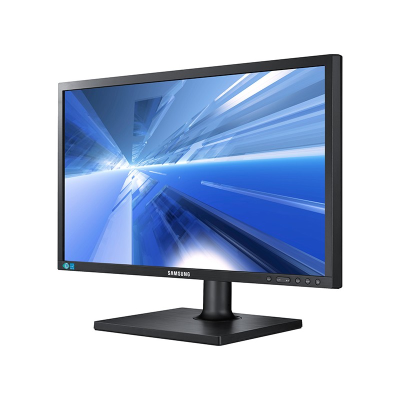Skärmar begagnade - Samsung 24" S24C650PL LED-skärm med ergonomisk fot (beg)
