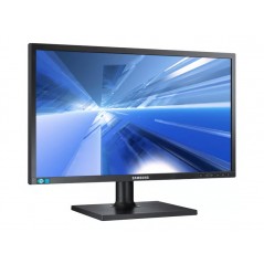 Skärmar begagnade - Samsung 24" S24C650PL LED-skärm med ergonomisk fot (beg)