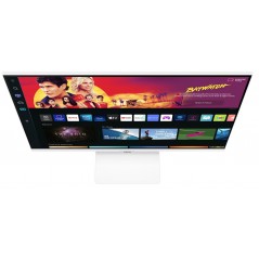 25 - 34" Datorskärm - Samsung 32" 4K-upplöst VA-skärm S32BM701 med 65W USB-C-hubb, fjärr & högtalare