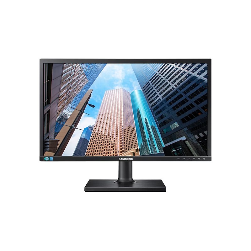 Skärmar begagnade - Samsung 24" S24E450F LED-skärm med ergonomisk fot (beg)