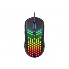 Gamingmus - Havit MS878 lättviktig gamingmus med RGB-belysning