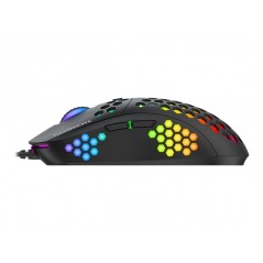 Gamingmus - Havit MS878 lättviktig gamingmus med RGB-belysning