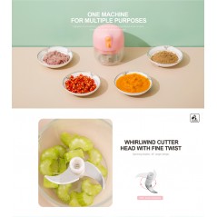 Blender & mixer - Havit HK1251 batteridriven minihackare 250ml
