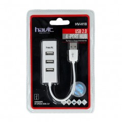 Havit USB-hubb 4 portar USB 2.0