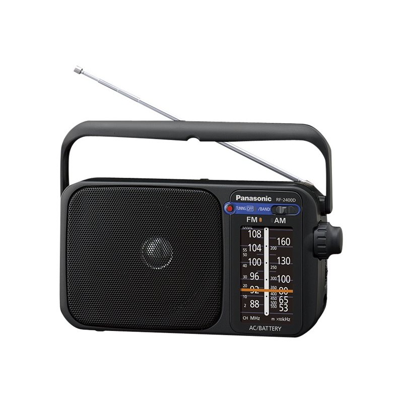 Radio & stereo - Panasonic batteridriven/nätdriven AM/FM-radio