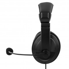 Chatheadset - Deltaco headset med 2x 3.5 mm AUX anslutning