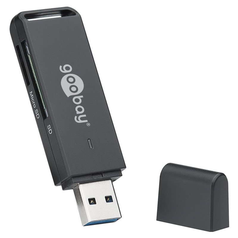Övriga tillbehör - Goobay minneskortläsare USB 3.0