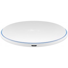 Trådlös laddare mobiltelefon - Goobay trådlös QI-laddare med snabbladdning, 10W