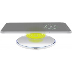 Trådlös laddare mobiltelefon - Goobay trådlös QI-laddare med snabbladdning, 10W