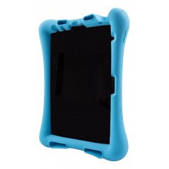 Siliconfodral för barn med stöd till iPad 10,9" 10ge/Air 10,9" 4 (2020)/5ge/Pro 11" 2/3ge, blå