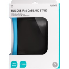 Fodral surfplatta - Siliconfodral för barn med stöd till iPad 10,9" 10ge/Air 10,9" 4 (2020)/5ge/Pro 11" 2/3ge, blå