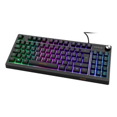 Bakgrundsbelyst tangentbord gaming - Deltaco GAM-110 superkompakt gaming-tangentbord med RGB
