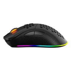 Gamingmus - Deltaco Gaming GAM-120 trådlös lättviktig gamingmus med RGB