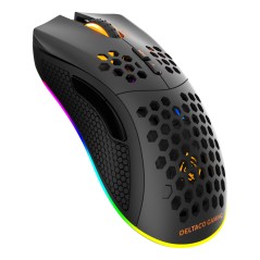 Gamingmus - Deltaco Gaming GAM-120 trådlös lättviktig gamingmus med RGB