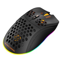 Gamingmus - Deltaco Gaming GAM-120 trådlös lättviktig gamingmus med RGB