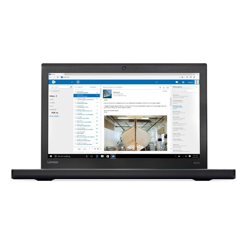 Laptop 12" beg - Lenovo Thinkpad X270 i5 8GB 128SSD (beg med små märken skärm)