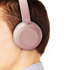 On ear-hörlurar - JVC On-Ear hörlurar och headset (rosa)