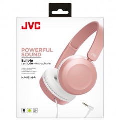 On ear-hörlurar - JVC On-Ear hörlurar och headset (rosa)