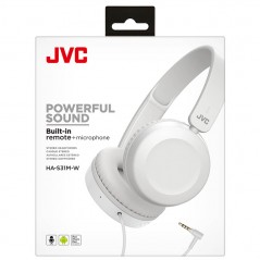 On ear-hörlurar - JVC On-Ear hörlurar och headset (vit)