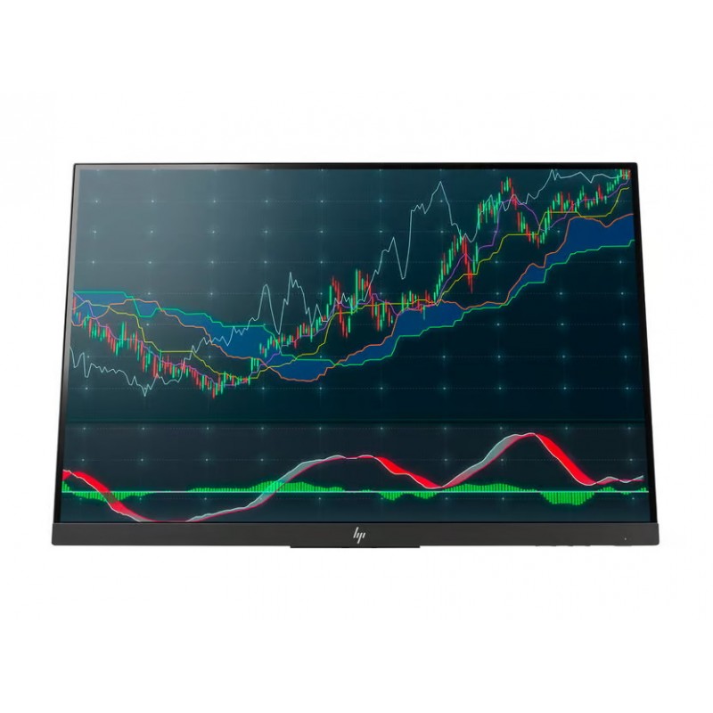 Skärmar begagnade - HP 24-tums Z24n G2 LED-skärm med IPS-panel (beg utan fot - kan köpas separat)