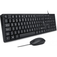 Tangentbord & datormus - Set med USB-tangentbord och mus