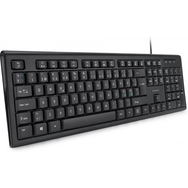 Trådade tangentbord - USB-tangentbord KDW 1.0