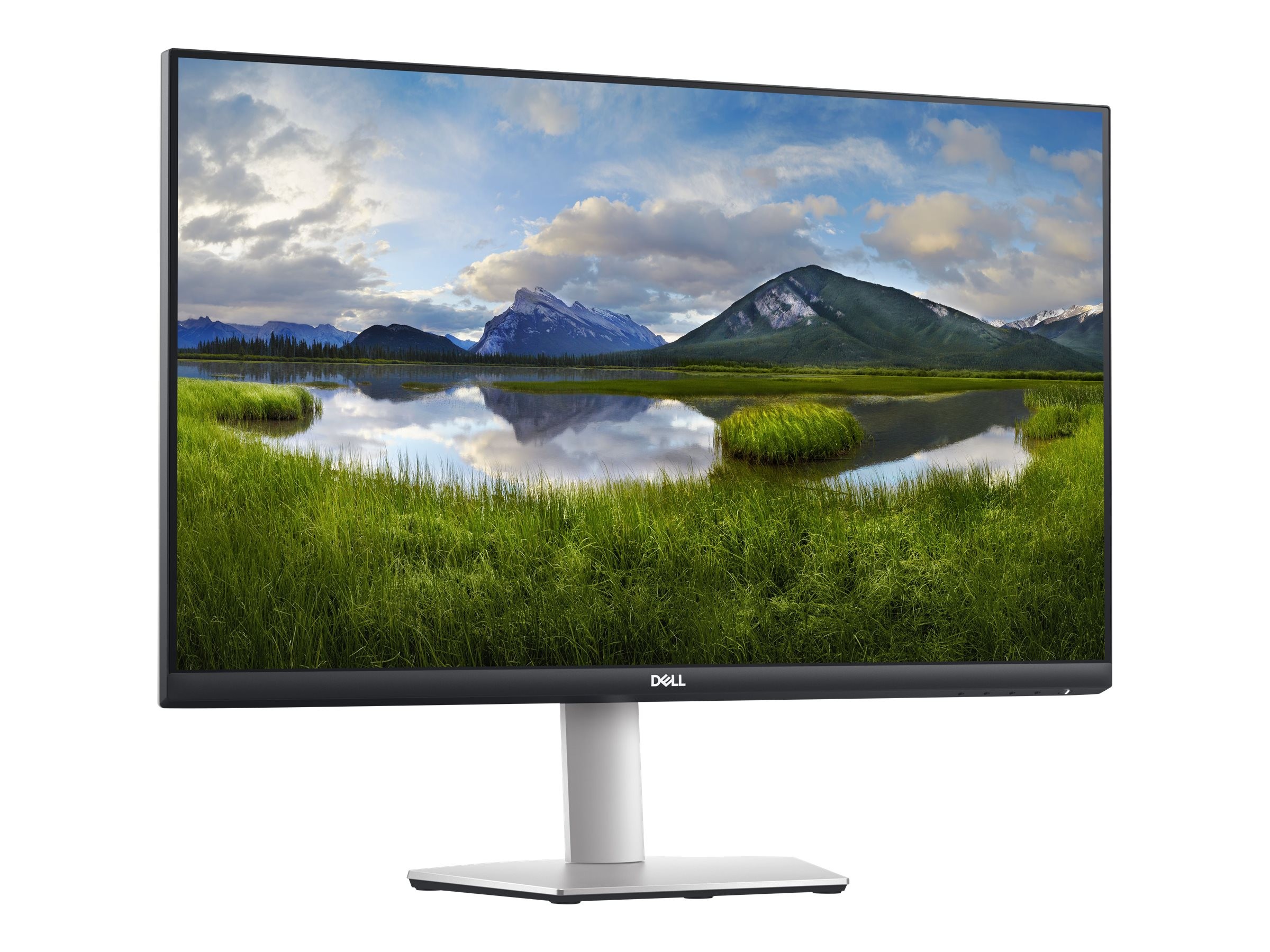 Dell S2721DS 27" QHD 2K (2560 x 1440) IPS-skärm ergonomisk fot, Pivot och högtalare
