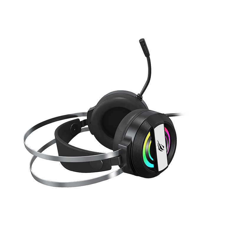 Gamingheadset - Havit Gaming headset med RGB, USB+3.5mm (fyndvara)