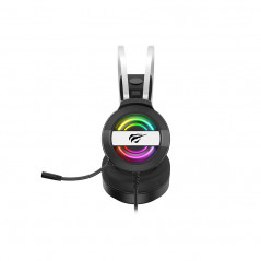 Gamingheadset - Havit Gaming headset med RGB, USB+3.5mm (fyndvara)
