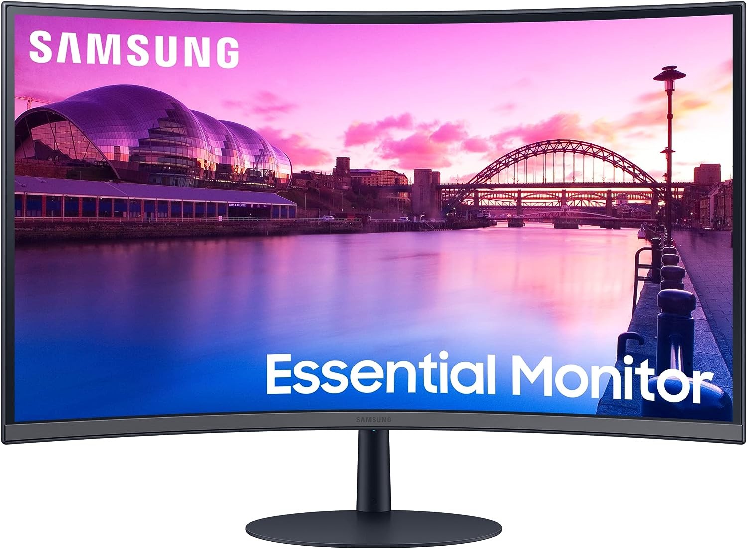 Samsung S27C390EAU Curved 27" LED-skärm med VA-panel (välvd)