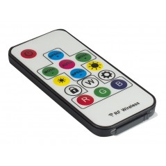 Komponenter - Inter-Tech W-III RGB Chassi - Miditower med fyra fläktar - RGB med fjärrkontroll