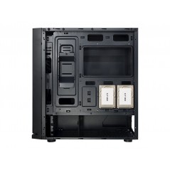 Komponenter - Inter-Tech W-III RGB Chassi - Miditower med fyra fläktar - RGB med fjärrkontroll