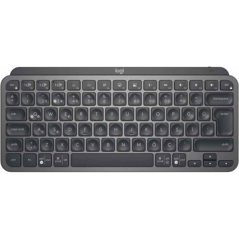 Trådlösa tangentbord - Logitech MX Keys Mini trådlöst bakbelyst Bluetooth-tangentbord för PC/Mac (med Bolt-stöd)