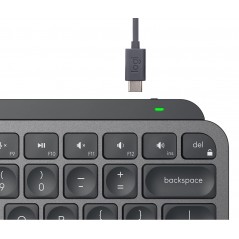Logitech MX Keys Mini trådlöst bakbelyst Bluetooth-tangentbord för PC/Mac (med Bolt-stöd)