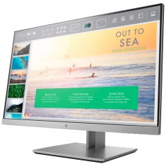 HP EliteDisplay E233 23" Full HD LED-skärm med IPS-panel, ergonomisk fot (beg)