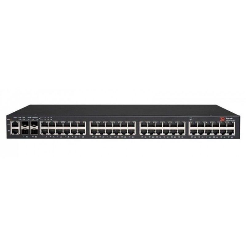 Switchar - Brocade ICX 6450-48 48-portars rackmonterad gigabitswitch (beg)