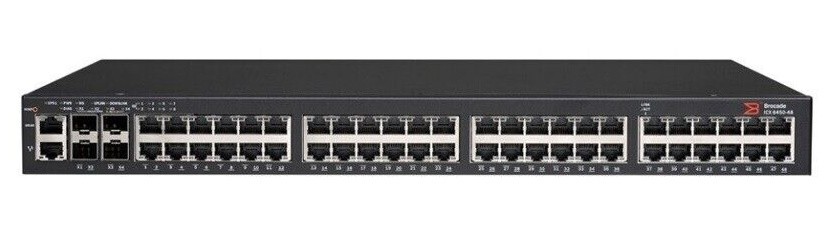 Brocade ICX 6450-48 48-portars rackmonterad gigabitswitch