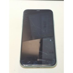 iPhone begagnad - iPhone 11 128GB Green (beg med många repor skärm)