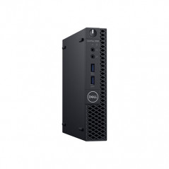 Stationär dator begagnad - Dell OptiPlex 3060 Micro i5 8GB 128GB SSD W11P med WiFi (beg)