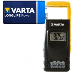 Batterier & batteritestare - VARTA digital batteritestare med LCD