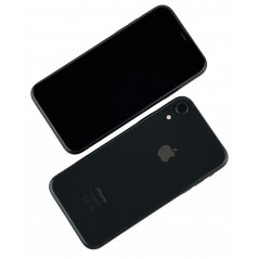iPhone begagnad - iPhone XR 128GB Black med 1 års garanti (beg med repor skärm)