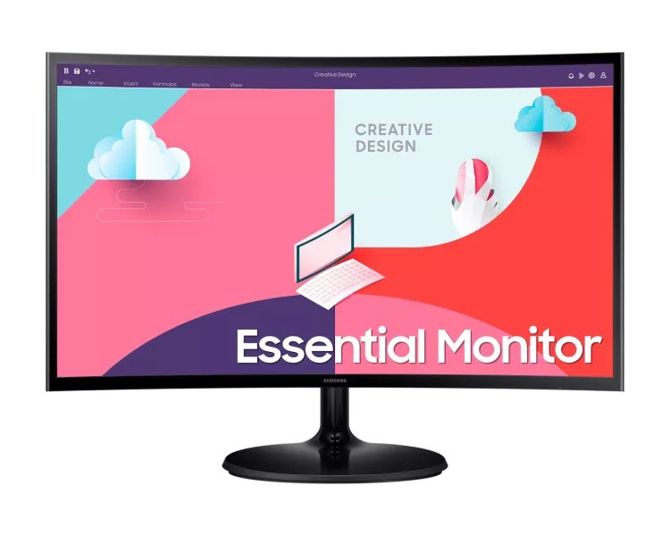Samsung S27C364EAU Curved 27" LED-skärm med VA-panel (välvd)