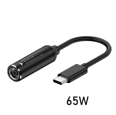 Konverteringskabel från Lenovo rund kontakt till USB-C (65W)
