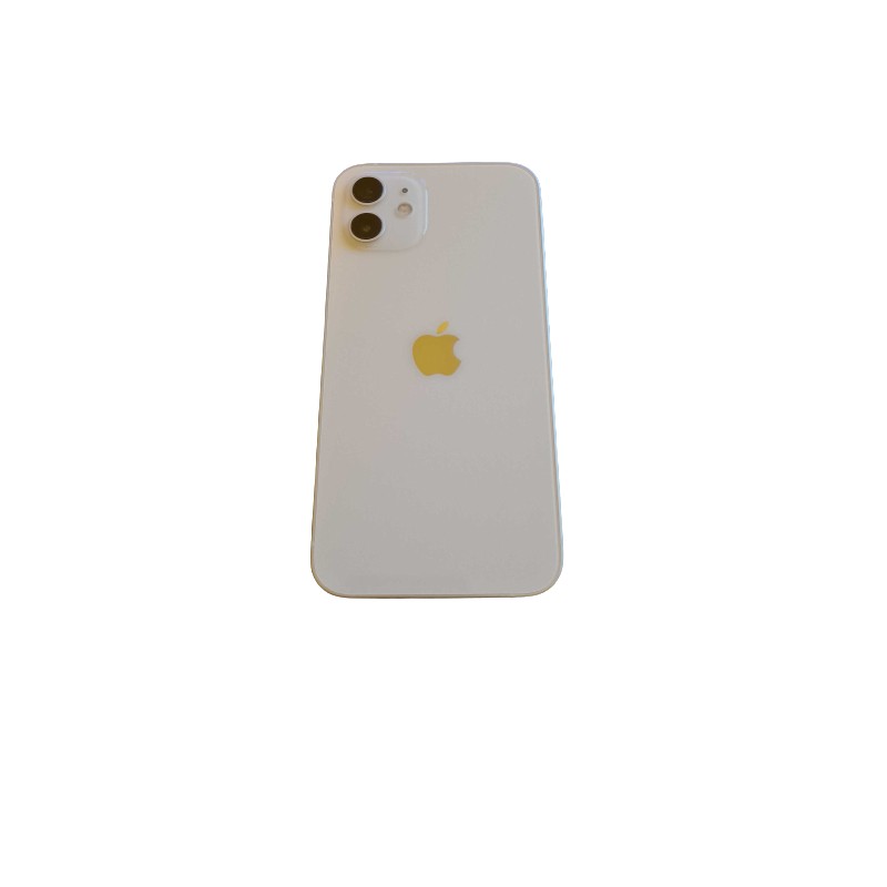 iPhone begagnad - iPhone 12 128GB White med 1 års garanti (beg)