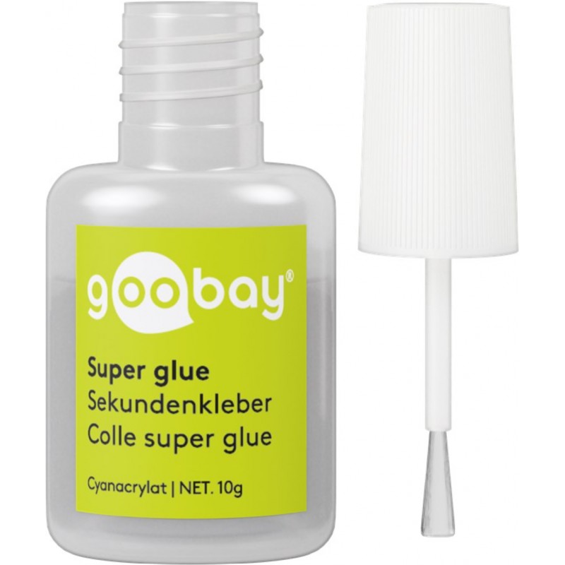 Verktyg - Superlim 10 gram med borste Goobay