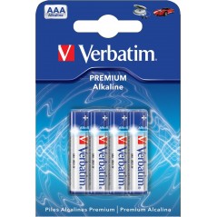 Verbatim 4-pack AAA-batterier