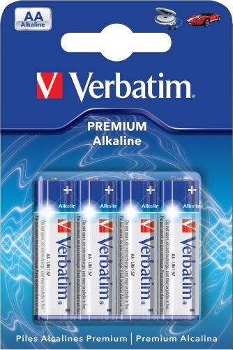 Verbatim 4-pack AA-batterier