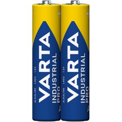 Varta Industrial Pro alkaliskt batteri 2-pack AAA-batterier LR03