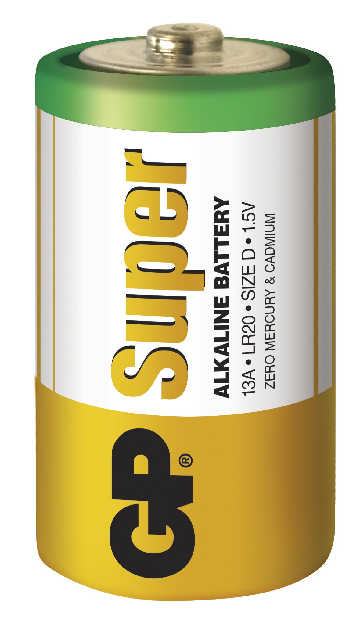 GP Super Alkaline C-batterier R14 2-pack